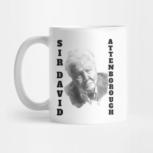 Naturalist Sir David Attenborough Mug